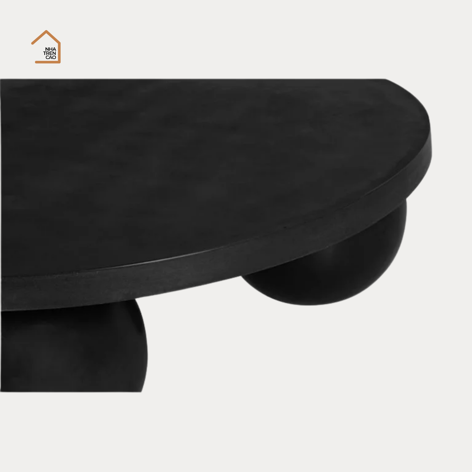 VIVIAN - Bàn trà phòng khách phong cách hiện đại, BT_007, 60x32cm, Plywood phủ Veneer, Nội thất Nhà trên cao