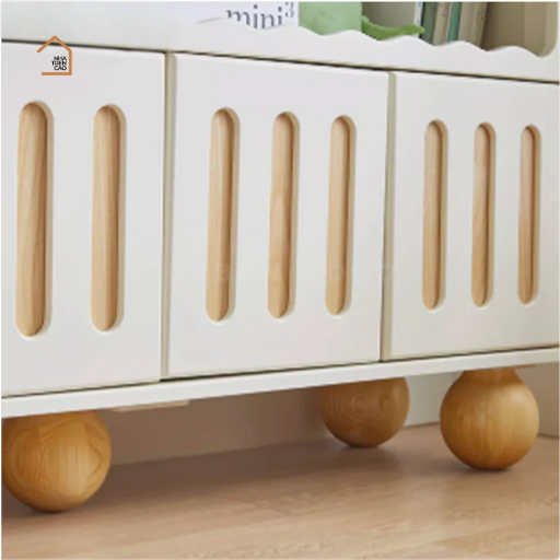 BRUNA, Tủ lưu trữ phong cách hiện đại, TLT_030, 140x40x80cm, Gỗ MDF phủ sơn 2K, Nội thất Nhà trên cao