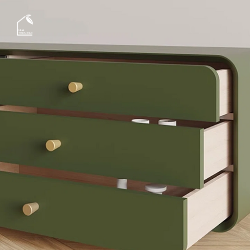 HILMA, TTV_069, Kệ tivi đa năng phong cách hiện đại, 180x40x45cm, MDF phủ sơn 2K, Nội thất Nhà Trên Cao