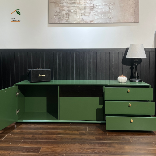 HILMA, TTV_069, Kệ tivi đa năng phong cách hiện đại, 180x40x45cm, MDF phủ sơn 2K, Nội thất Nhà Trên Cao