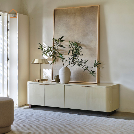 ALIE, Kệ tivi hiện đại phong cách, TTV_082, 180x40x55cm, Gỗ MDF phủ sơn 2K, Nội thất Nhà trên cao