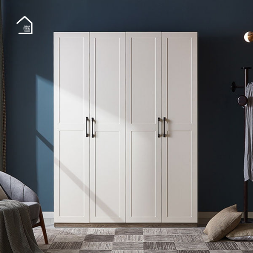 EVE,TQA_027, Tủ quần áo hiện đại sang trọng, 160x60x200cm, Nội thất Nhà trên cao