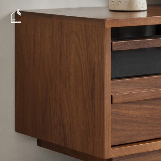 LINEA, TTV_093, Tủ TV Thanh Lịch Nhiều Ngăn,  180x40x50cm, Gỗ Plywood Phủ Veneer, Nội Thất Nhà Trên Cao