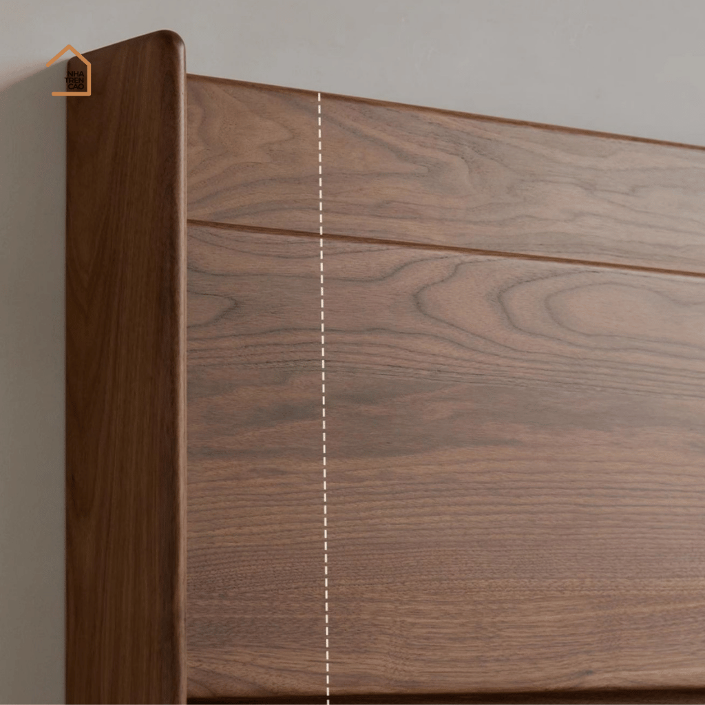 SOLIN, GN_016, Giường ngủ phong cách tối giản, 200x160x100cm, Nội thất Nhà trên cao