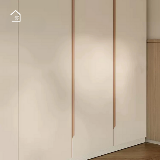 ALICE, Tủ quần áo phong cách hiện đại thanh lịch, TQA_033, 200x55x250cm, Gỗ MDF phủ Melamine, Nội thất Nhà trên cao