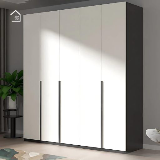 DAI, TQA_031, Tủ quần áo phong cách hiện đại, 200x55x200cm, Nội thất Nhà trên cao