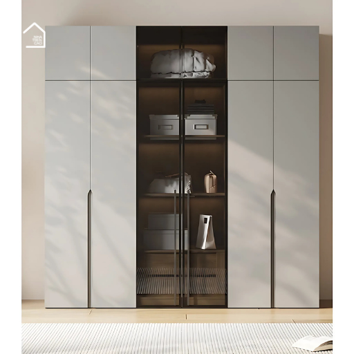 DAI, TQA_006, Tủ quần áo phong cách hiện đại, 200xR60xC240cm, Nội thất Nhà trên cao