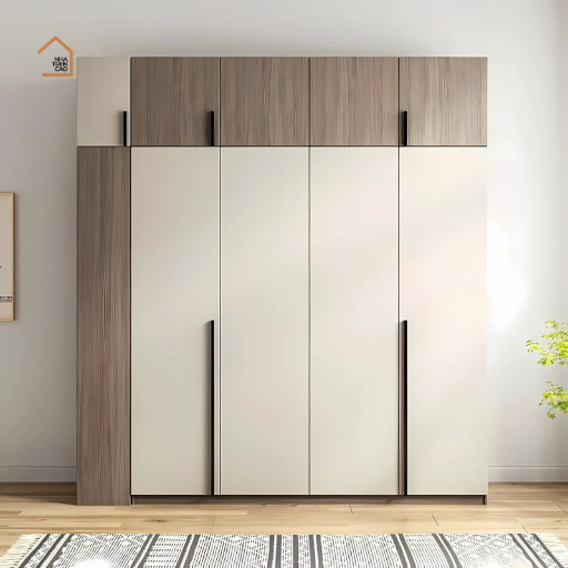 RAWY, Tủ quần áo phong cách hiện đại,MDF phủ Melamine, TQA_024, 180x60x240cm, Nội thất Nhà trên cao