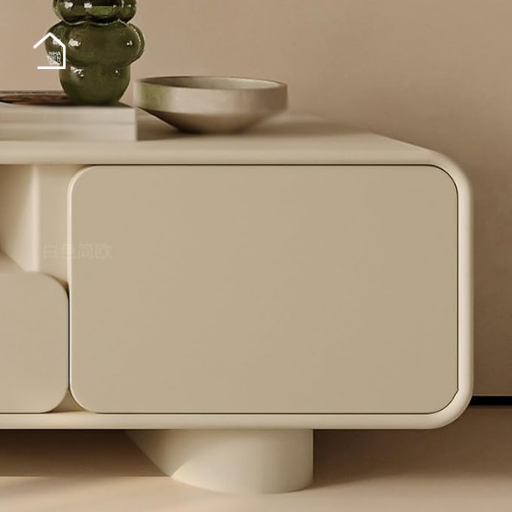 CLEME, Kệ tivi bo góc-thiết kế tối giản, TTV_043, 180x40x50cm, MDF phủ sơn 2K, Nội thất Nhà Trên Cao