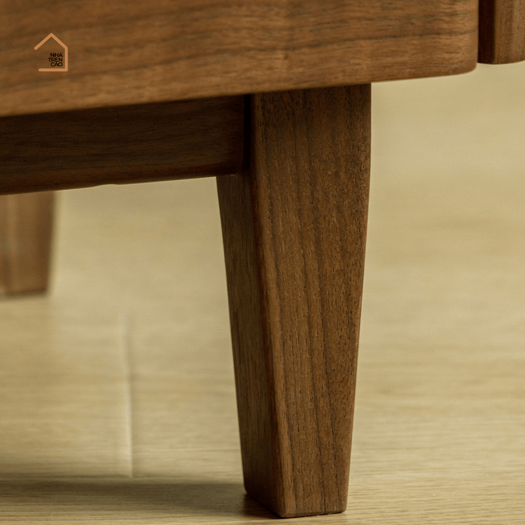 LIM, Tủ đầu giường trang trí nhỏ gọn, TDG_008, 45x35x55cm, Plywood phủ Veneer, Nội thất Nhà trên cao