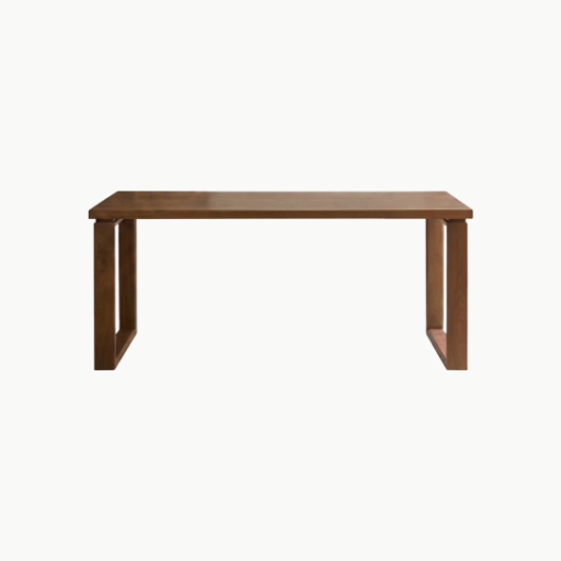 HONA, BA_003, bàn ăn gia đình phong cách Japandi thanh lịch, 160x80x76cm, Plywood phủ veneer, Nội thất Nhà trên cao
