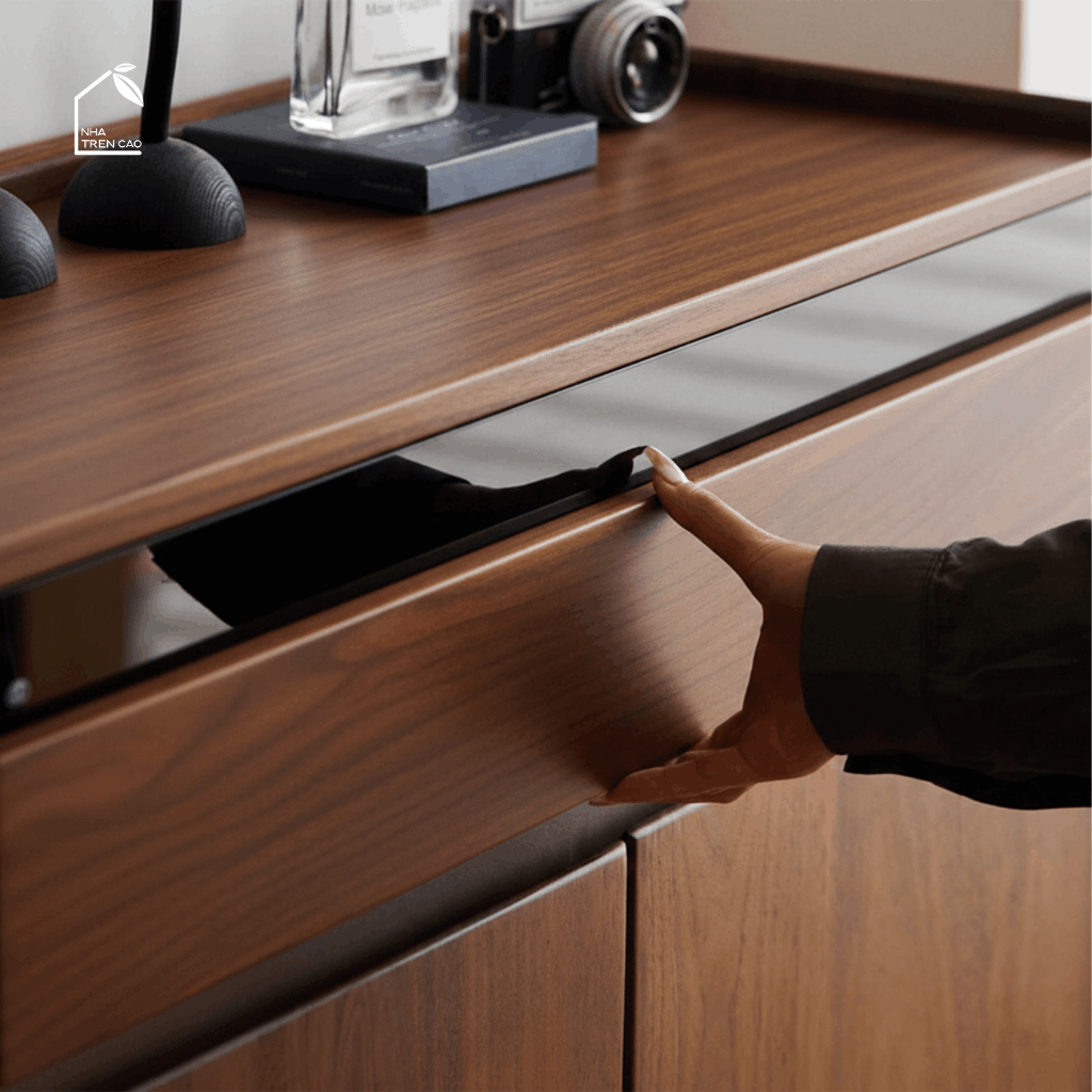 HONA, TG_022, Tủ giày thanh lịch sang trọng, 90x35x115cm, Gỗ Plywood phủ Veneer, Nội thất Nhà trên cao