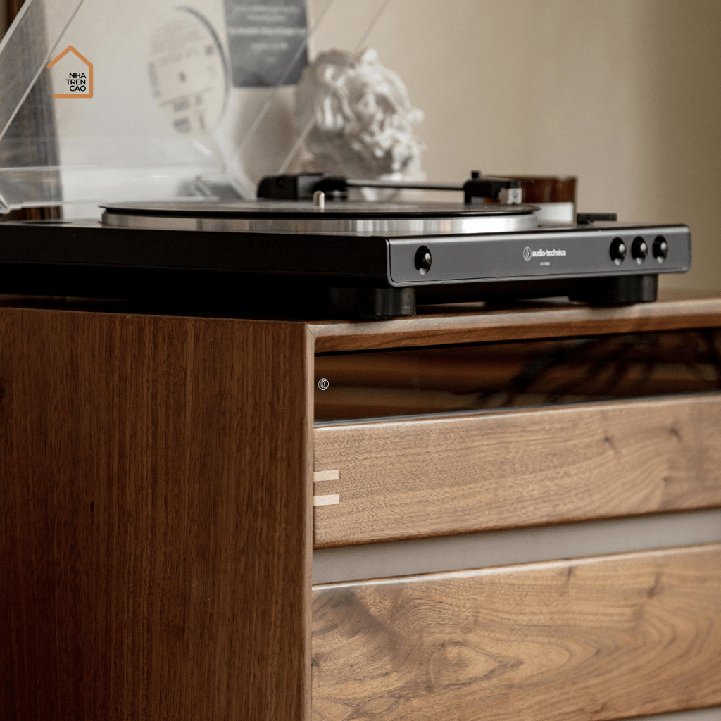 TOBI, Tủ lưu trữ phong cách Japandi, TLT_080, 60x40x120cm, Plywood phủ veneer, Nội thất Nhà trên cao
