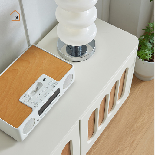 BRUNA, TTV_037, Kệ tivi phong cách Japandi, 180x40x50cm, MDF phủ sơn 2K, Nội thất Nhà Trên Cao