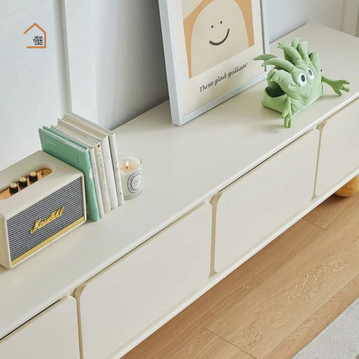 ANN, Kệ tivi phong cách Japandi hiện đại, TTV_028, 180x40x50cm, MDF phủ sơn 2K, Nội thất Nhà Trên Cao