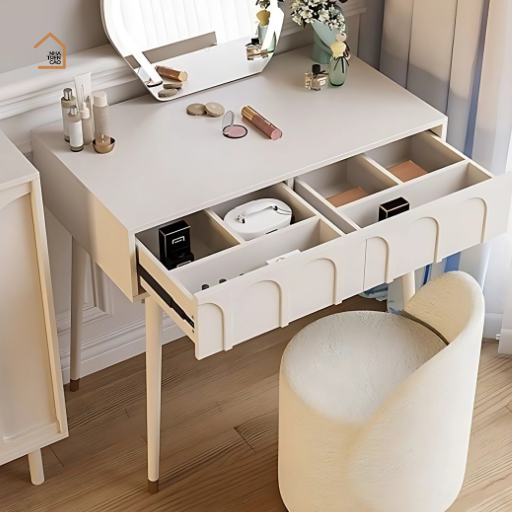 ABIGAL, Bàn trang điểm nhỏ gọn hiện đại, BTD_011, 100x40x75cm, MDF phủ sơn 2K, Nội thất Nhà Trên Cao