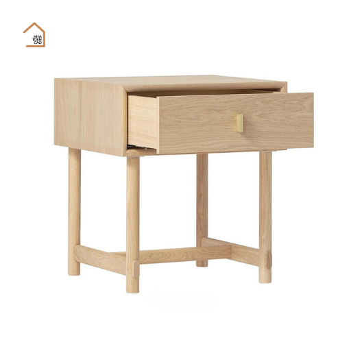 DADA, Tủ đầu giường 1 ngăn kéo, TDG_005, 42x35x60cm, Plywood phủ sơn 2K, Nội thất Nhà Trên Cao