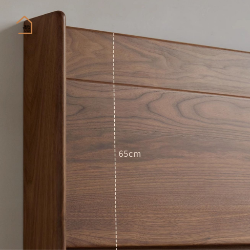 MORI, Giường ngủ phong cách Japandi tối giản, GN_016, 200x160x100cm, Nội thất Nhà trên cao