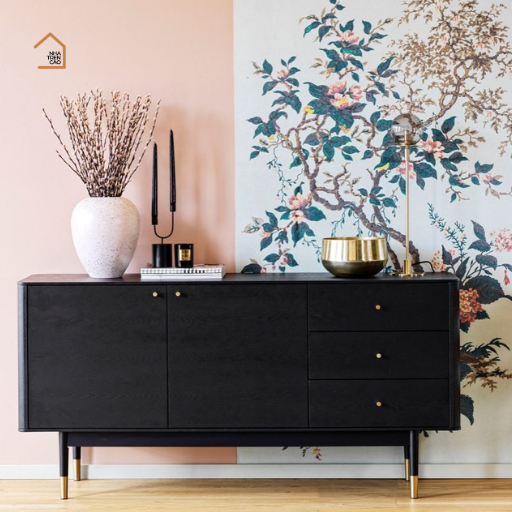 KENI, TLT_035, Tủ lưu trữ phong cách hiện đại, 160x40x80cm, Gỗ MDF phủ sơn 2K, Nội thất Nhà trên cao