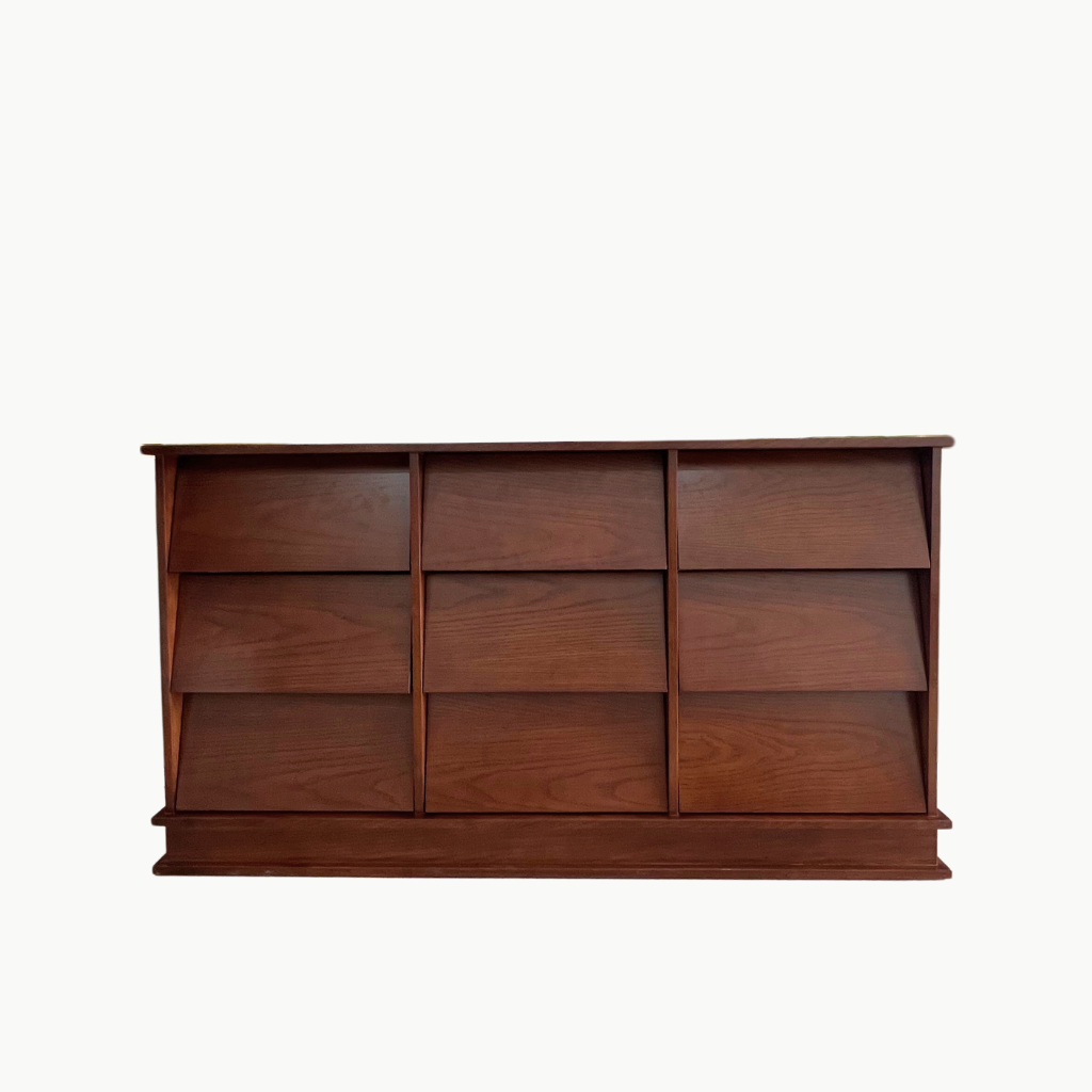 BEYOND, TLT_093, Tủ Lưu Trữ Kiểu Dáng Sang Trọng, 160x40x85cm, Gỗ Plywood Phủ Veneer, Nội Thất Nhà Trên Cao