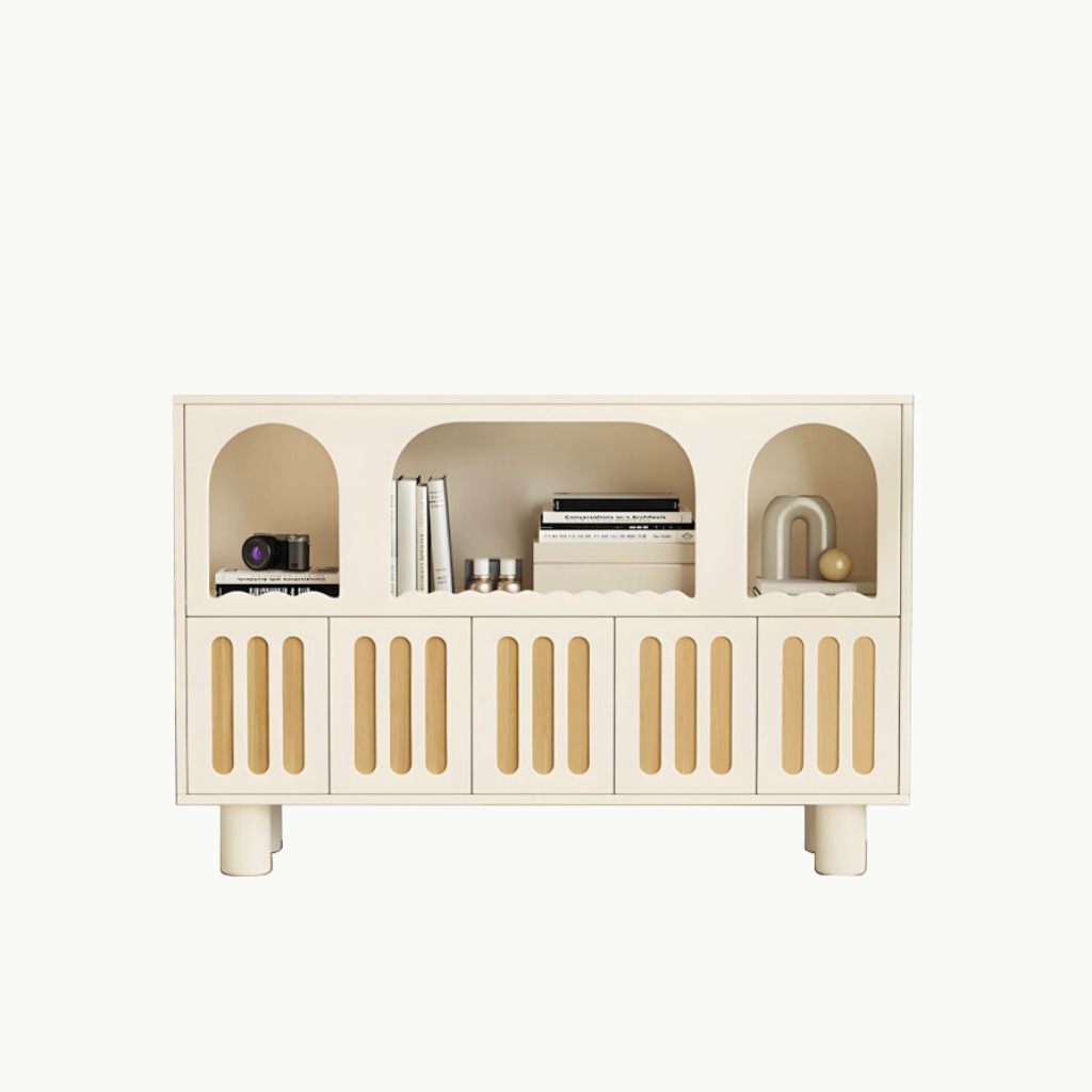 BRUNA, TLT_028, Tủ lưu trữ phong cách hiện đại, 160x40x80cm, Gỗ MDF phủ sơn 2K, Nội thất Nhà trên cao