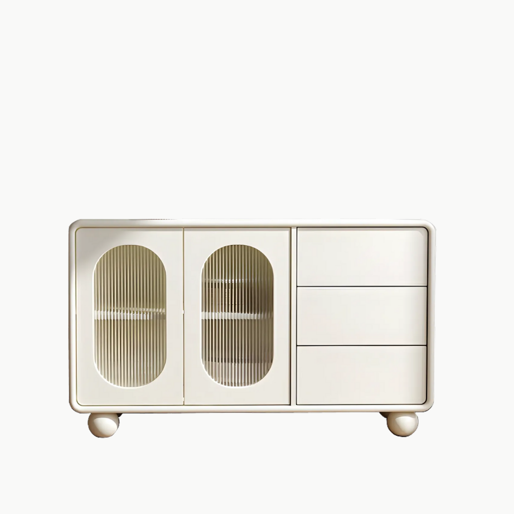 BRUNA, TLT_031, Tủ lưu trữ phong cách hiện đại, 120x40x80cm, Gỗ MDF phủ sơn 2K, Nội thất Nhà trên cao