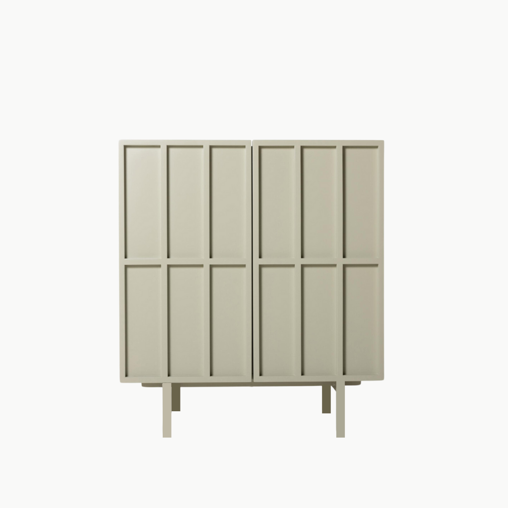 MACHI, TLT_050, Tủ lưu trữ phong cách tối giản hiện đại, 80x40x90cm, MDF phủ sơn 2K, Nội thất Nhà trên cao
