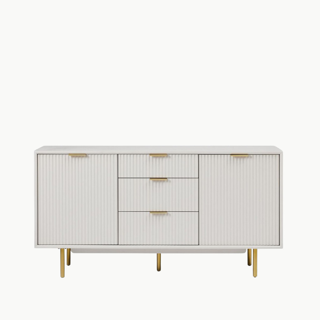 NANCY, TLT_053, Tủ lưu trữ phong cách hiện đại tối giản, 120x40x80cm, Gỗ MDF phủ sơn 2K, Nội thất Nhà trên cao
