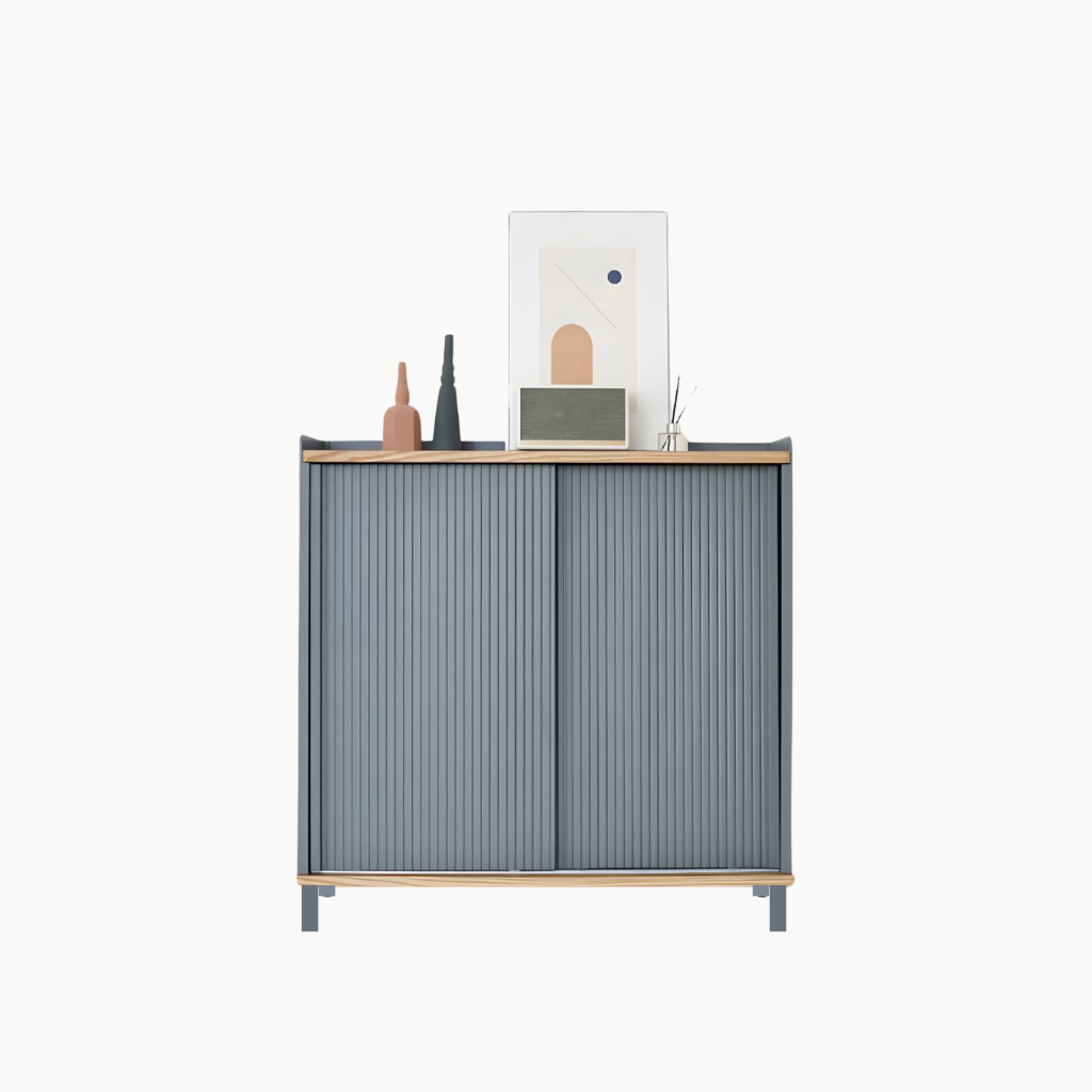 NATALIE, TLT_047, Tủ lưu trữ phong cách tối giản, 80x40x80cm, Gỗ MDF phủ sơn 2K, Nội thất Nhà trên cao