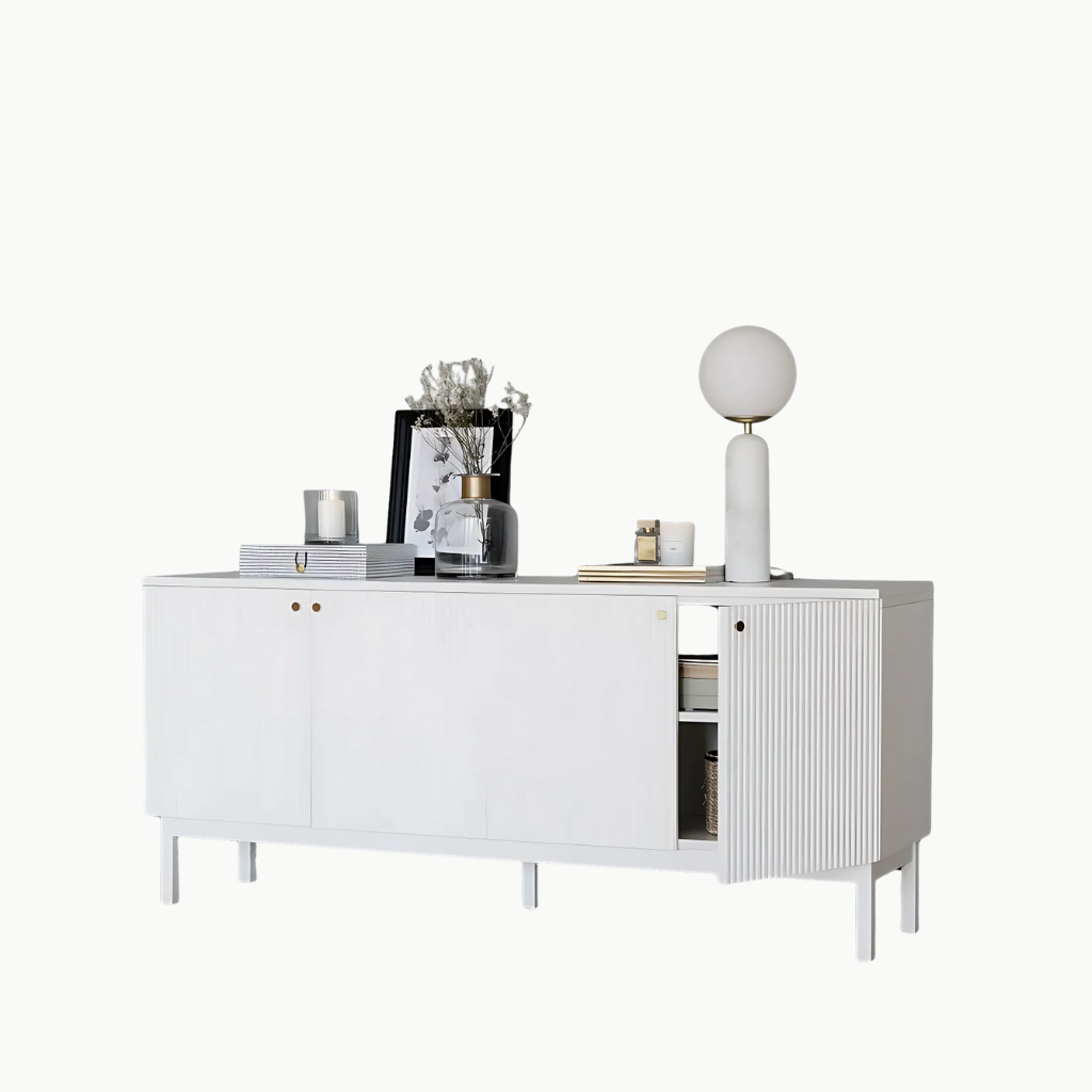 NELL, TLT_049, Tủ lưu trữ phong cách hiện đại, 160x40x70cm, Gỗ MDF phủ sơn 2K, Nội thất Nhà trên cao