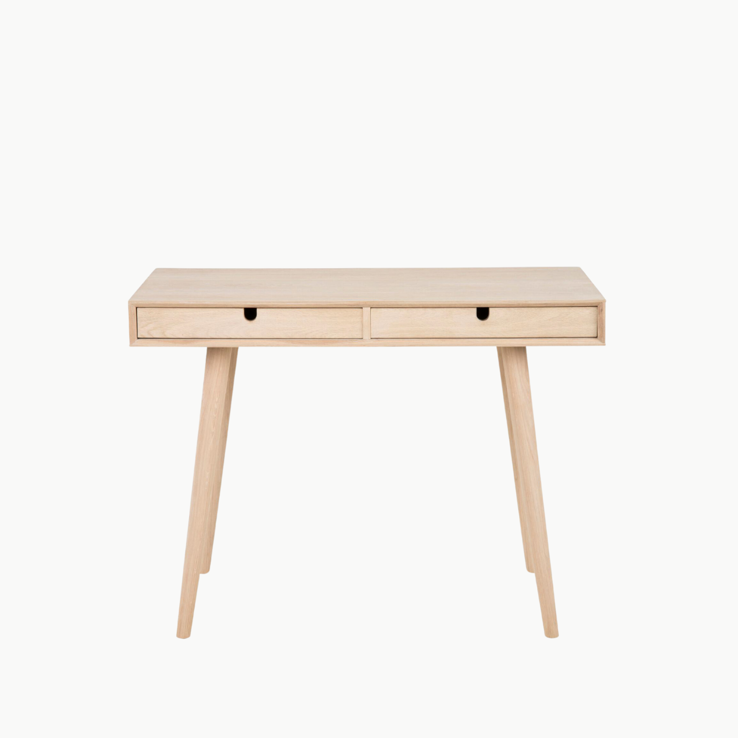 SAMM, BLV_009, Bàn làm việc sang trọng hiện đại, 100x40x75cm, Gỗ cao su phủ Veneer, Nội thất Nhà Trên Cao