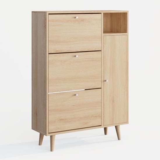 WINDEE, Kệ giày đa năng, SCA_009, 90x30x120cm, Nội thất Nhà trên cao