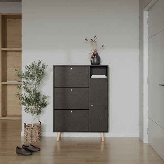 WINDEE, Kệ giày đa năng, SCA_009, 90x30x120cm, Nội thất Nhà trên cao