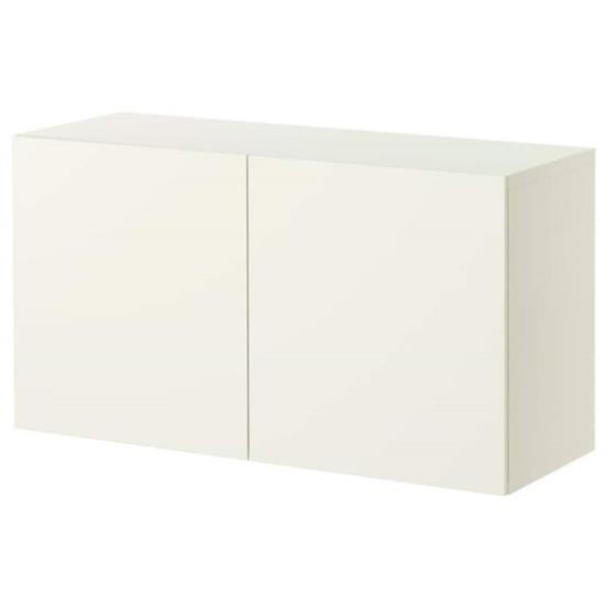 ANGELA, Tủ treo tường 2 cánh nằm ngang, CAB_005, 120x42x64cm, Nội thất Nhà trên cao