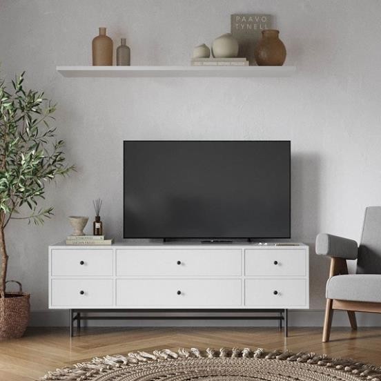 JESSIE, Kệ Tivi đa năng phong cách hiện đại, TVC_032, 160x40x56cm, Nội thất Nhà trên cao
