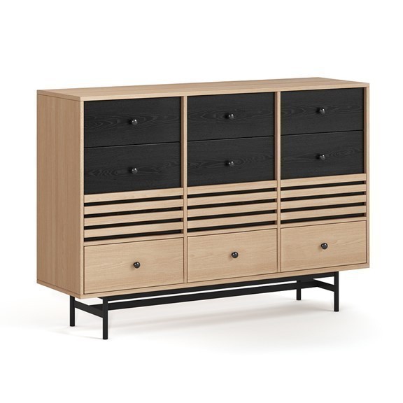 CHOCHO, Tủ lưu trữ, Tủ đựng đồ, CAB_115, 140x40x98cm, Nội thất Nhà trên cao