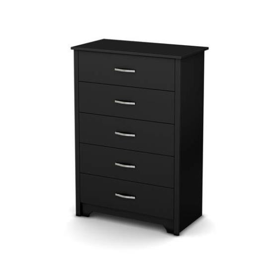 FALLON, Tủ lưu trữ đồ dùng tân cổ điển 5 ngăn, CAB_130, 80x49x124cm, Nội thất Nhà trên cao