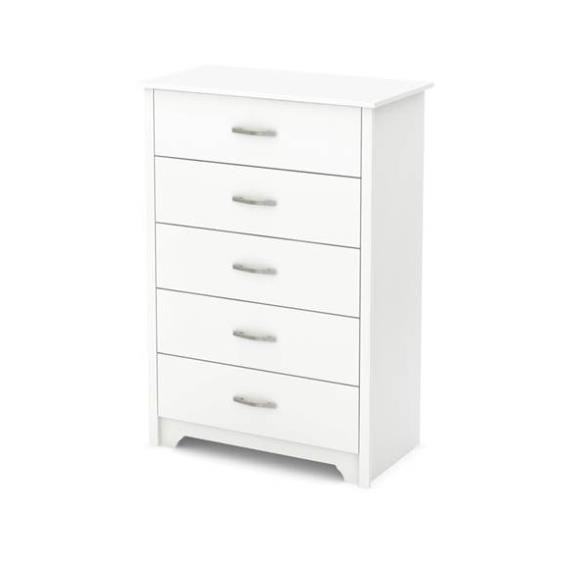 FALLON, Tủ lưu trữ đồ dùng tân cổ điển 5 ngăn, CAB_130, 80x49x124cm, Nội thất Nhà trên cao