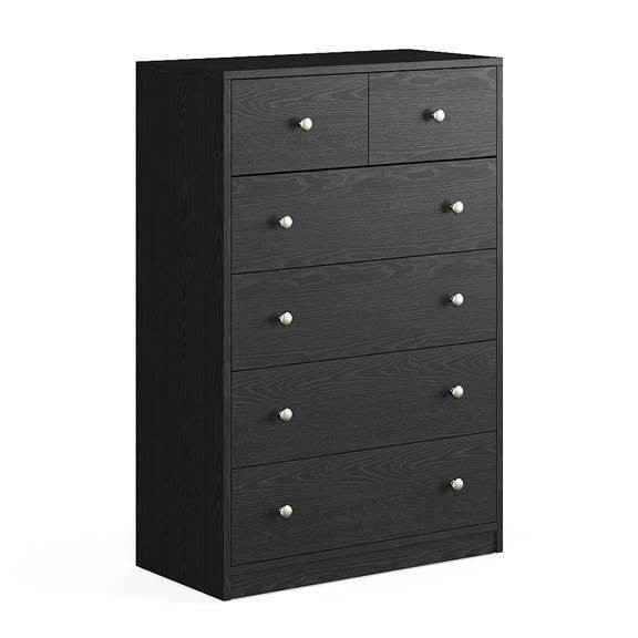 GUIL, Tủ đựng đồ dùng 5 tầng 6 ngăn kéo, CAB_147, 72x35x108cm, Nội thất Nhà trên cao