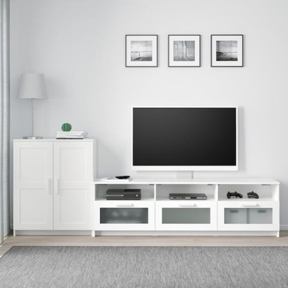 KAYLE, COMBO Kệ tivi 3 hộc kéo kết hợp tủ 3 tầng, TVC_012, 258x41x95cm, Nội thất Nhà trên cao