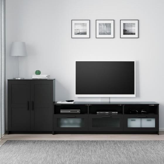 KAYLE, COMBO Kệ tivi 3 hộc kéo kết hợp tủ 3 tầng, TVC_012, 258x41x95cm, Nội thất Nhà trên cao