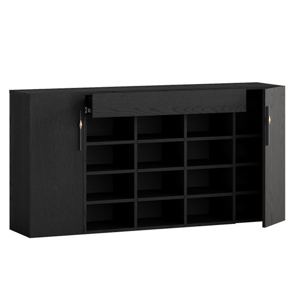 ESTELLIA, Tủ, kệ giày, SCA_005, 150x32x75cm, Nội thất Nhà trên cao