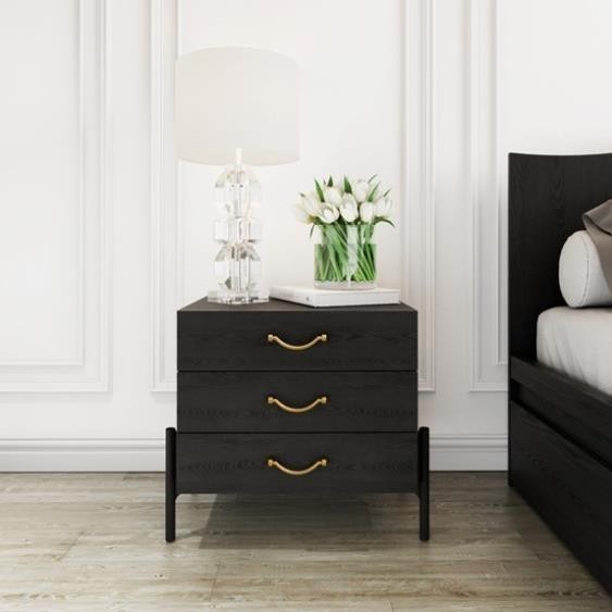 WILY, Tủ đầu giường, TAB_060, 58x40x50cm, Nội thất Nhà trên cao