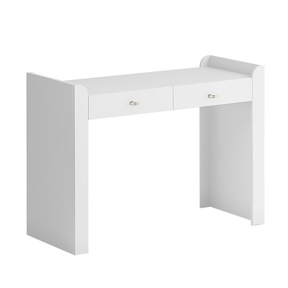 EMA, Bàn trang điểm, bàn làm việc, bàn học 2 ngăn kéo DRE_002, 120x50x86cm, Nội thất Nhà trên cao