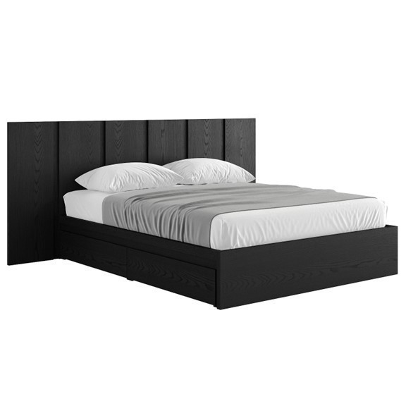 ESTELLIA, Giường ngủ hiện đại, BFR_007, 207x160x110cm, Nội thất Nhà trên cao