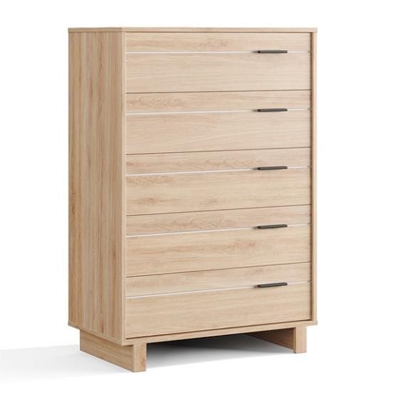 FLYNN, Tủ 5 tầng phong cách Bắc Âu, CAB_338, 84x46x124cm, Nội thất Nhà trên cao