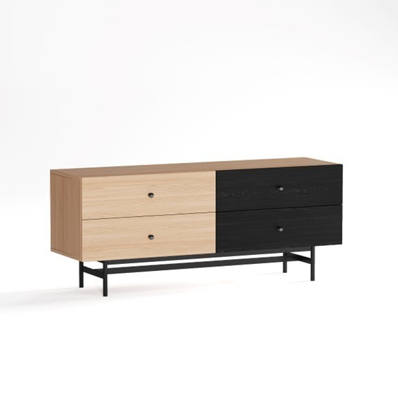 CORO, Kệ tivi, kệ để đồ, TVC_037, 140x40x58cm, Nội thất Nhà trên cao