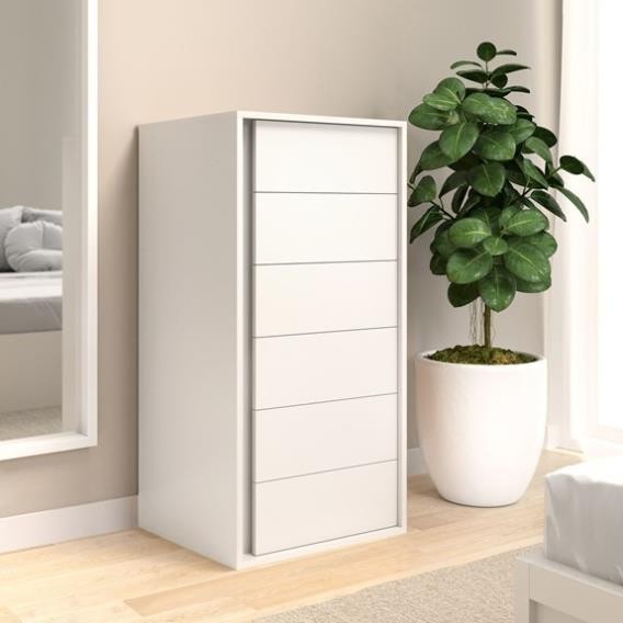 BIOBA, Tủ lưu trữ 6 tầng hiện đại sang trọng, CAB_067, 56x58x116cm, Nội thất Nhà trên cao