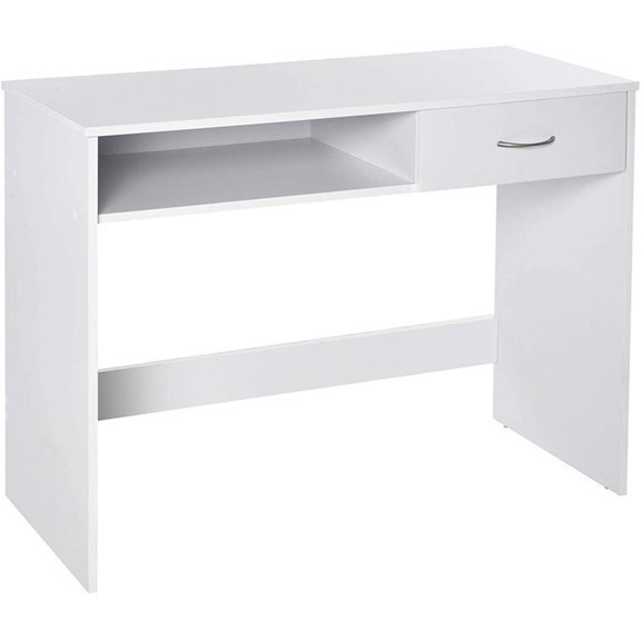 ELDE, Bàn làm việc 2 ngăn tủ, DES_023, 100x45x75cm, Nội thất Nhà trên cao