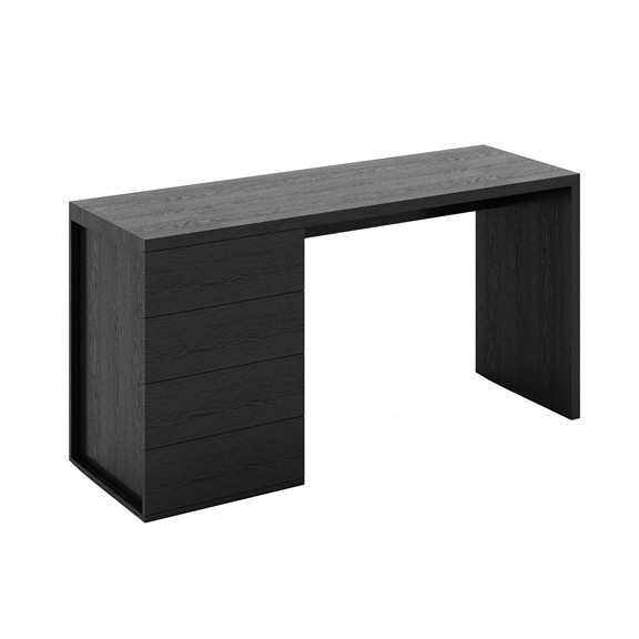 GRANLA, Bàn làm việc, bàn học, 1 bên tủ, DES_010, 150x50x76cm, Nội thất Nhà trên cao